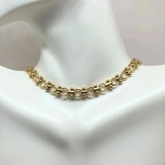 CHAIN Choker 18k Gold Plated - Picture 2 of 6